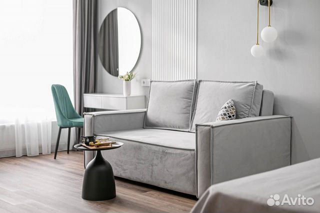 

Квартира-студия, 37 м², 2 кровати