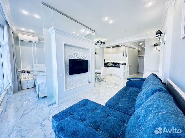 

Квартира-студия в апарт-отеле, 59 м², 2 кровати
