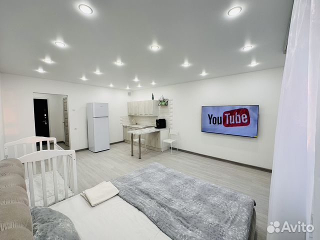 

Квартира-студия, 33 м², 2 кровати