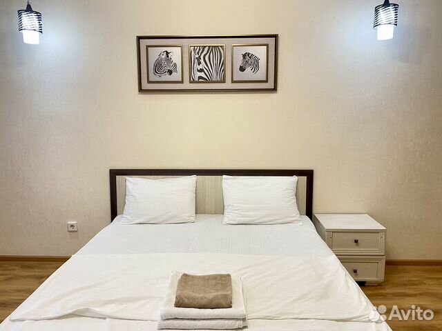 

1-к. квартира, 45 м², 2 кровати