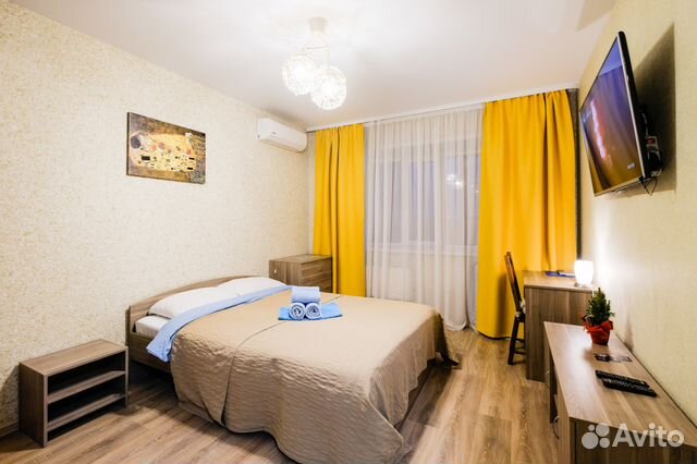 

1-к. квартира, 37 м², 2 кровати