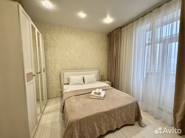 

2-к. квартира, 51 м², 2 кровати
