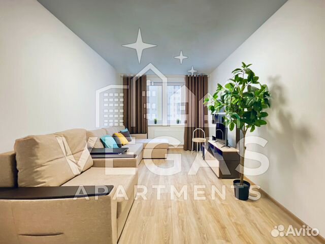 

1-к. квартира, 36 м², 4 кровати