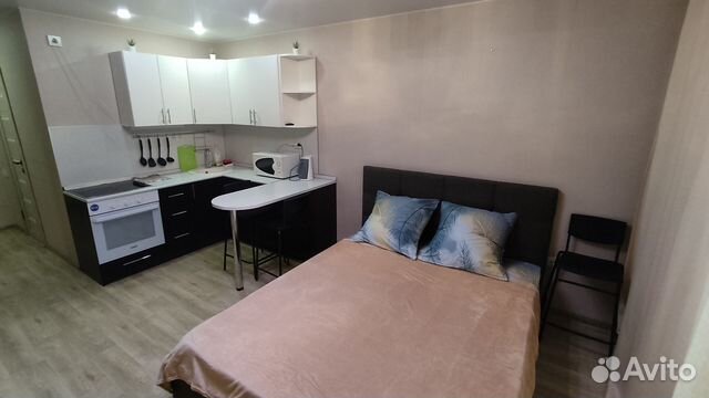 

Квартира-студия, 29 м², 2 кровати