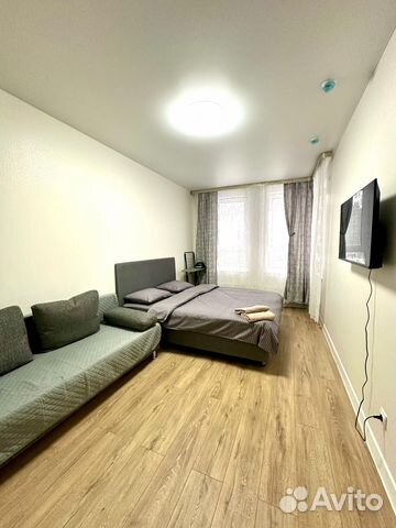 

1-к. квартира, 32 м², 2 кровати