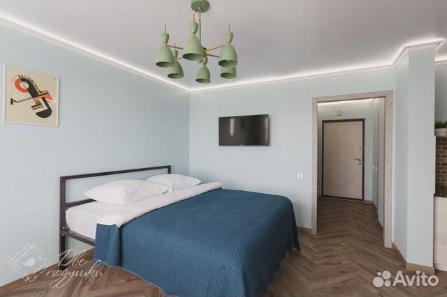 

Квартира-студия, 27,5 м², 1 кровать