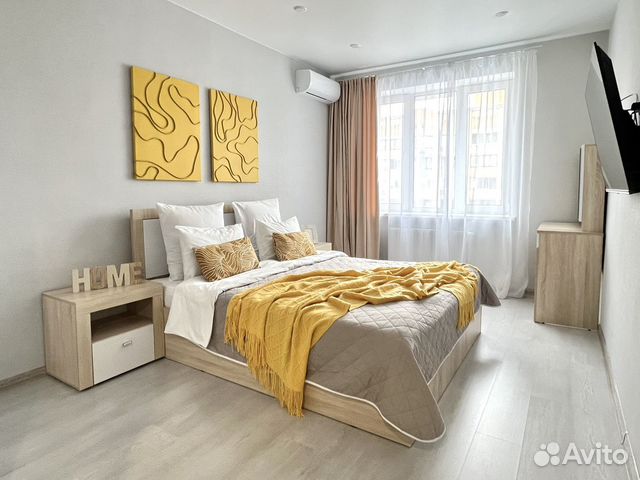 

1-к. квартира, 40 м², 2 кровати