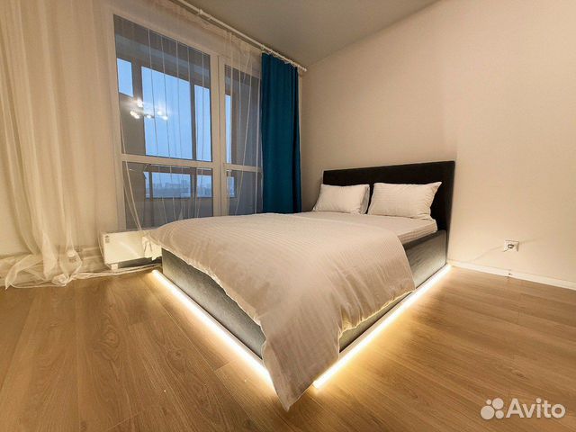 

1-к. квартира, 42 м², 2 кровати