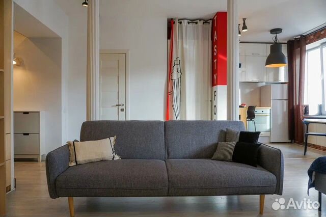 

Квартира-студия, 45 м², 2 кровати