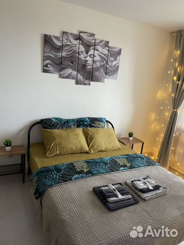 

1-к. квартира, 38,5 м², 2 кровати