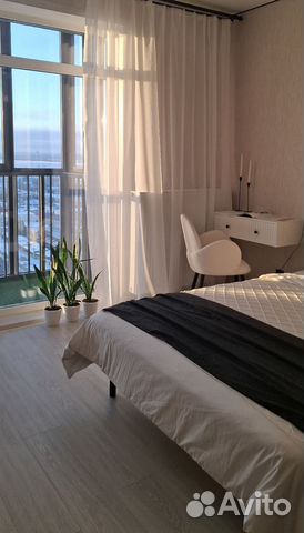 

Квартира-студия, 34 м², 2 кровати