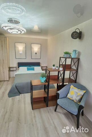 

1-к. квартира, 40 м², 3 кровати