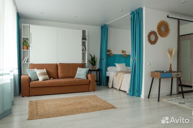 

Квартира-студия, 35,8 м², 2 кровати