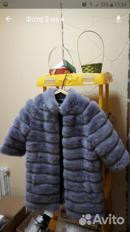 Шуба поперечка норка