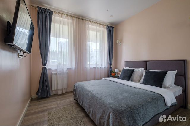 

1-к. квартира, 47 м², 2 кровати