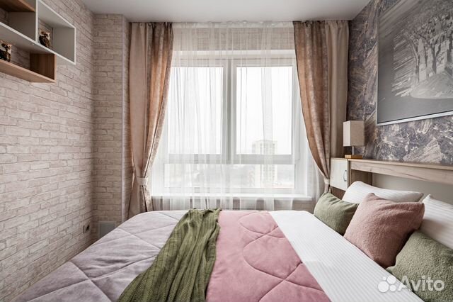 

2-к. квартира, 43 м², 2 кровати