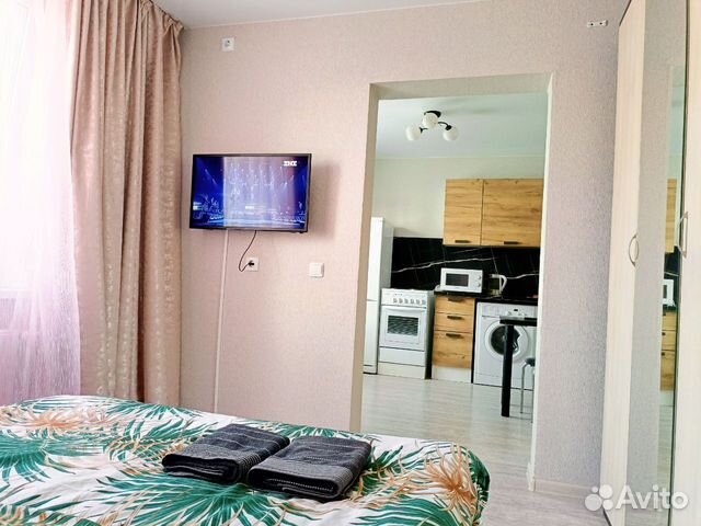

Квартира-студия, 29 м², 1 кровать
