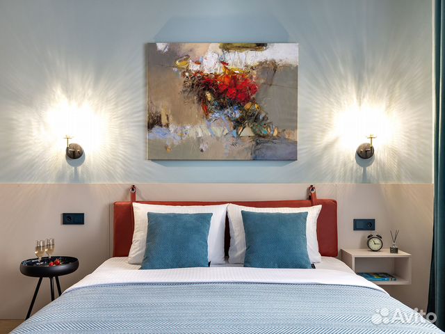 

Квартира-студия, 23 м², 2 кровати