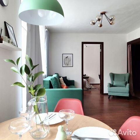 

3-к. квартира, 52 м², 4 кровати