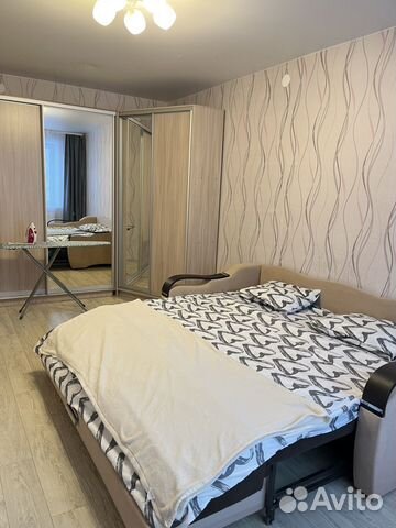 

1-к. квартира, 43 м², 2 кровати
