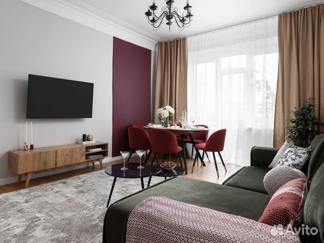 

4-к. квартира, 101 м², 4 кровати