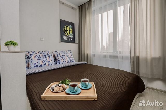 

Квартира-студия, 36 м², 2 кровати