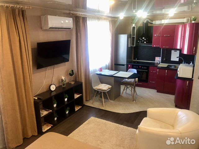 

Квартира-студия, 28 м², 1 кровать