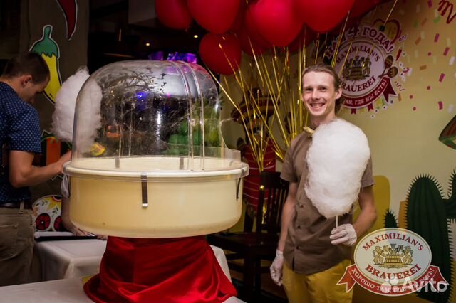 Сладкая вата на выезд, аренда аппарата