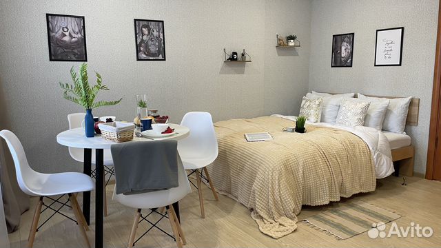 

1-к. квартира, 32 м², 2 кровати