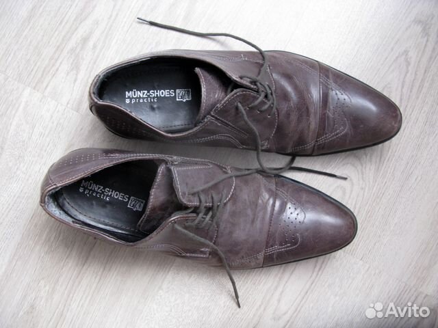 Туфли Munz-Shoes из натуральной кожи на шнуровке Туфли Munz-Shoes из натуральной кожи на шнуровке