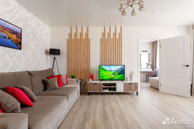 

2-к. квартира, 46,7 м², 3 кровати