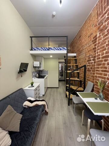 

1-к. квартира, 19 м², 2 кровати