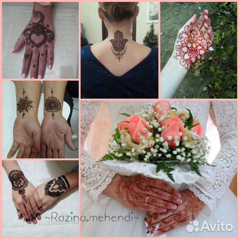 Мехенди (Тату хной)