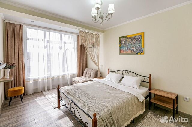 

1-к. квартира, 60 м², 3 кровати