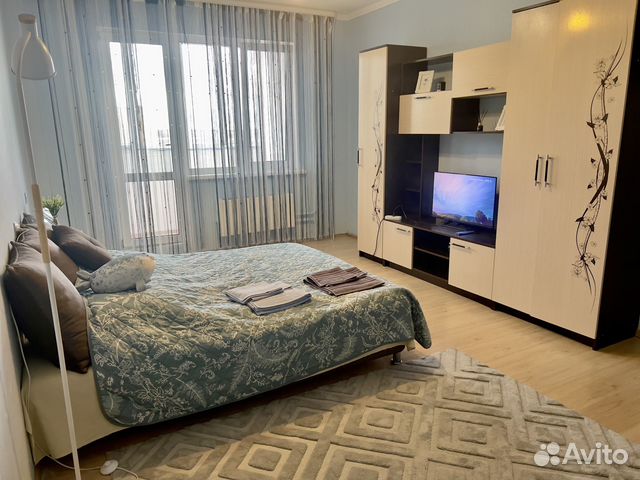

1-к. квартира, 39 м², 2 кровати
