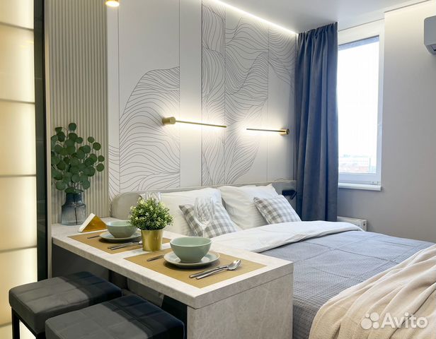 

Квартира-студия, 24 м², 1 кровать