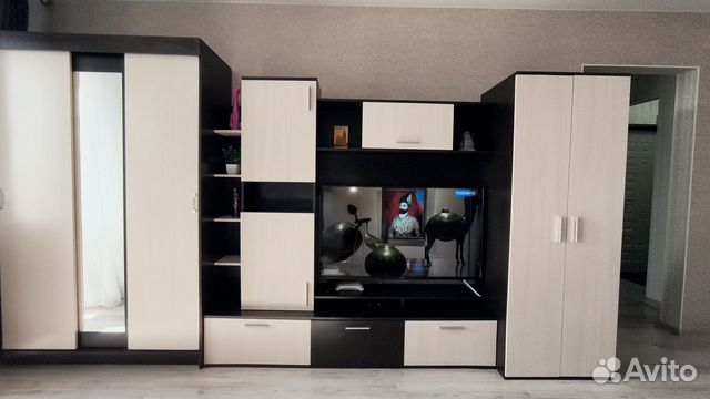 

1-к. квартира, 45 м², 2 кровати