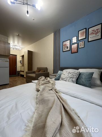 

Квартира-студия, 22 м², 2 кровати