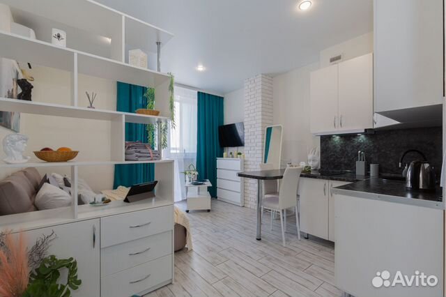 

Квартира-студия, 27 м², 2 кровати