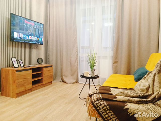 

1-к. квартира, 40 м², 2 кровати