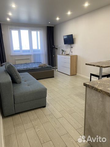 

Квартира-студия, 30 м², 2 кровати