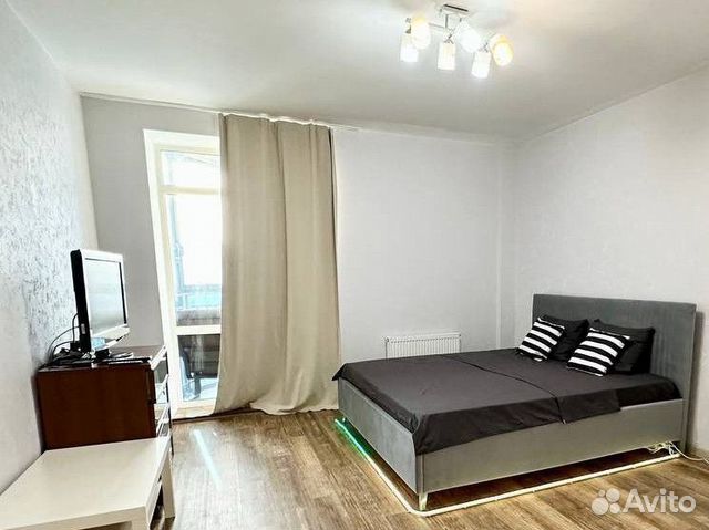 

1-к. квартира, 41,6 м², 2 кровати
