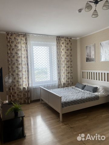 

1-к. квартира, 45 м², 2 кровати