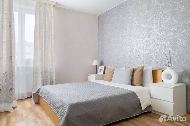 

1-к. квартира, 42 м², 3 кровати