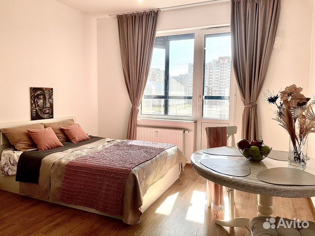 

Квартира-студия, 30 м², 1 кровать