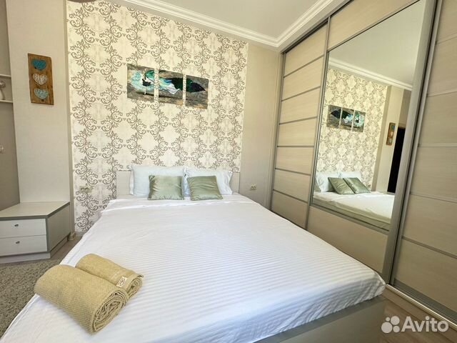 

1-к. квартира, 45 м², 2 кровати