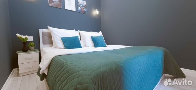 

Квартира-студия, 44 м², 2 кровати