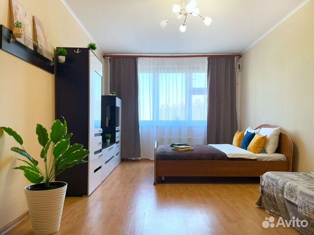 

1-к. квартира, 50 м², 2 кровати