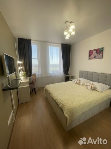 

1-к. квартира, 43,7 м², 2 кровати