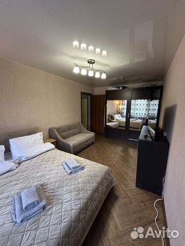 

1-к. квартира, 32 м², 2 кровати
